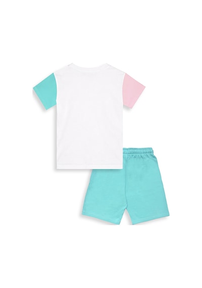 Denokids Monster Dudes Erkek Çocuk T-shirt Şort Takım Çok Renkli