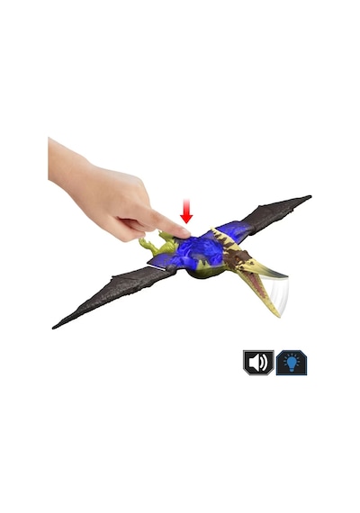 Jurassic World Kükreyen Dinozor Figürleri - Film Serisi Pteranodo