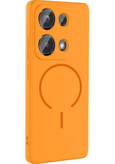 Nihcase Xiaomi Redmi Note 13 Pro 4g Kılıf Meta Pastel Manyetik Araç Tutucu Kılıf