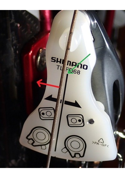 Shimano Tl-fd68 Kablo Sabitleme Noktası  Aleti Siyah