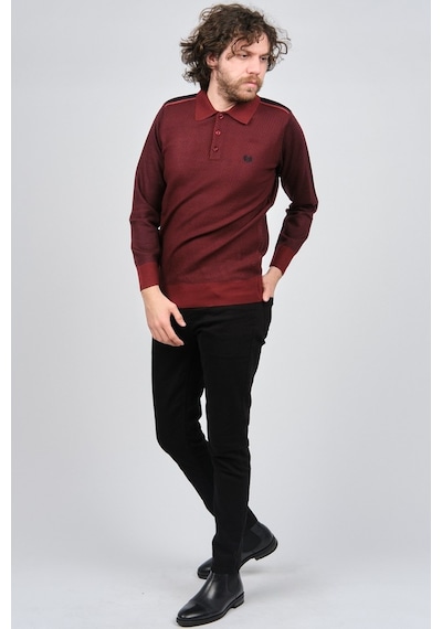 Pelikan Erkek Polo Yaka Kazak 1577412 Kırmızı Kırmızı