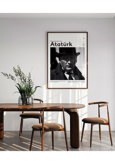 Çerçevesiz Poster Gölgedeki Deha