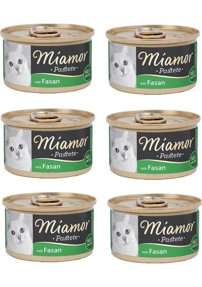 Miamor Pastete Sülün Etli Yetişkin Kedi Konservesi 6 x 85 G
