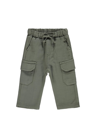 Civil Baby Kargo Cepli 6-18 Ay Pantolon - Haki