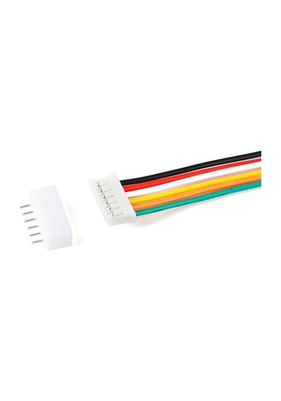 2Mm 6Pin Jst Ph 20Cm Kablolu Konnektör Beyaz Takım