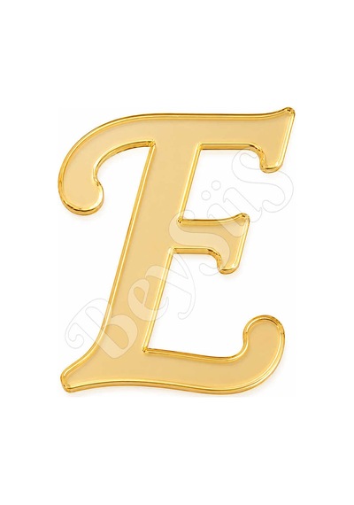 Pleksi Harf 4 Cm Gold E 4 Cm Tüm Yaşlar