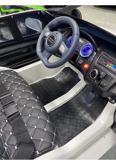 Öykü Bebek Dünyası Uzaktan Kumandalı Akülü Araba 437 Audi Jeep Beyaz