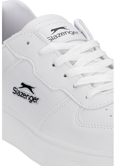 Slazenger Gısol Kadın Beyaz / Siyah Günlük Spor Ayakkabısı Beyaz - Siyah
