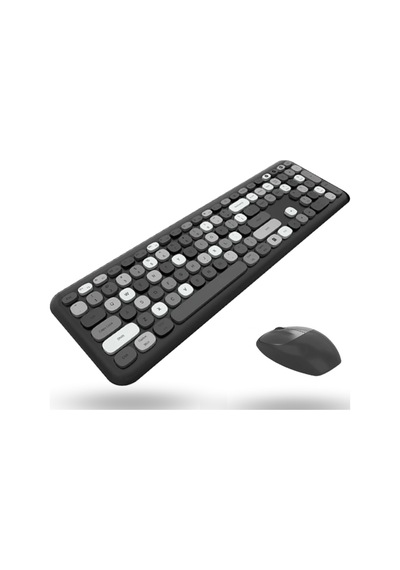Büro Ev Ofis Bilgisayarı İçin Sevimli Siyah Klavye Mouse Seti Diğer