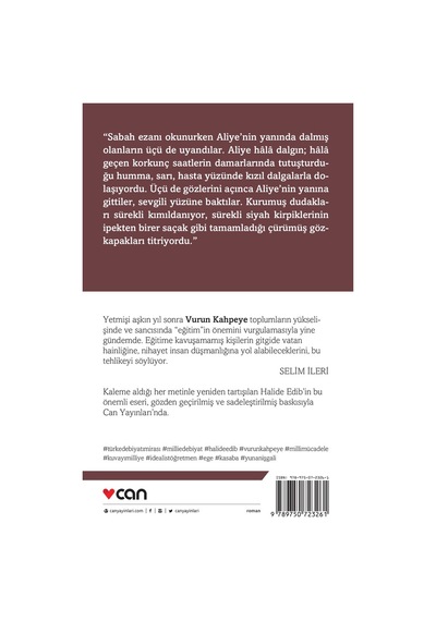 Vurun Kahpeye (Günümüz Türkçesiyle) - Halide Edib Adıvar -  Can Yayınları