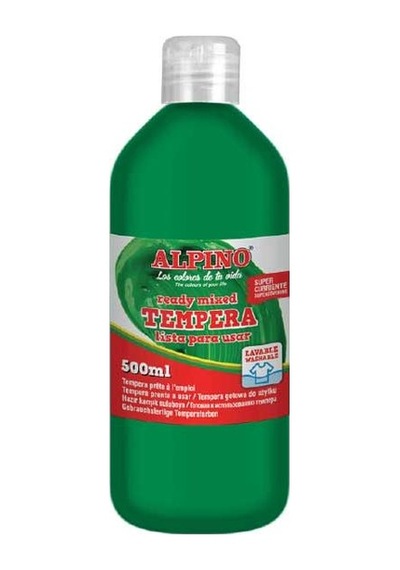 Alpino Tempera Sulu Boya 500 Ml. Yeşil