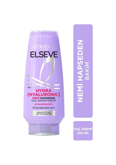L'oreal Paris Elseve Hydra Hyaluronic Nemi Hapseden Saç Bakım Kremi 250ml