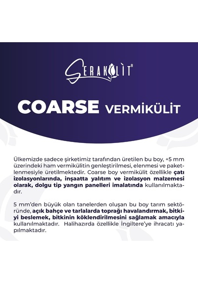 Lexroo Vermikülit - Coarse 5 Litre
