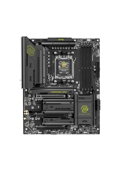 Msı Mag B850 Tomahawk Max Wıfı Am5 Ddr5 8400mhz Oc Hdmı 4x M.2 Usb 10gbs 5g Lan Wı-fı 7 Atx