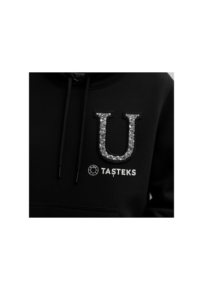 Taşlı Ütülenebilen Veya Sticker Olarak Kullanılabilen 6cm U Harfi