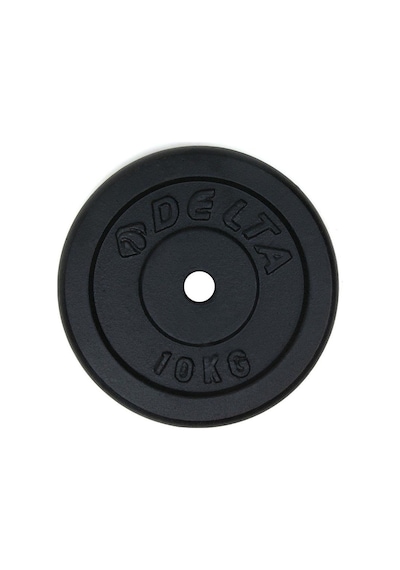 Delta 10 Kg X 2 Adet Siyah Döküm Plaka Çiftli Ağırlık Flanş