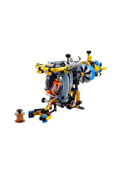 LEGO® Technic Derin Deniz Araştırma Denizaltısı 42201 - 9 Yaş ve Üzeri Mühendislik ve Bilimi Seven Çocuklar için Oyuncak Yapım Seti (413P)