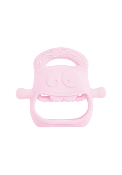 Pembe Bebek Silikon Diş Kaşıyıcı Çok Renkli