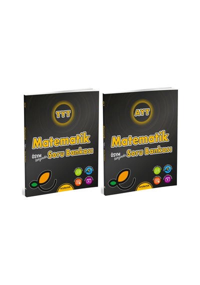 Endemik 2025 Tyt Ayt Matematik Soru Kitabı Seti 2 Kitap