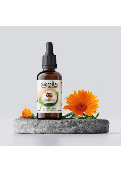 Tr Aynısefa Yağı 30 Ml Zeytinyağında Masere Edilmiş Calendula Infused Oil Cilt Yatıştırıcı & Koruyucu B 0.3 ML