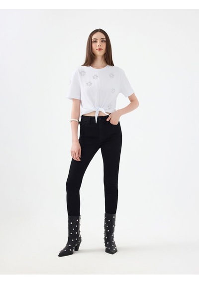 LOFT Regular Fit Kadın Tshirt K.kol Lf2040250 Q1.v1 Beyaz