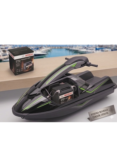 Bosch 12v 30 Ah Agm Akü Jetski Atv