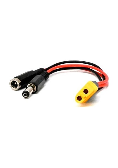 Xt60 Dişi-5.5x2.5 Mm Dc Jack Dişi-erkek Kablo 20 Cm 63032182