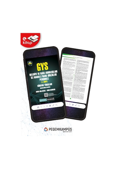 2026 Gys Belediye Ve Bağlı Kuruluşları İle Mahalli İdare Birlikleri Personeli 1. Grup Görevde Yükselme Sınavlarına Hazırlık Konu Anlatımlı Soru Bankası E-kitap