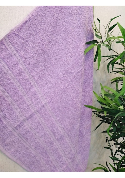 NİVEMESHOME LİLA BANYO HAVLUSU ÇINAR