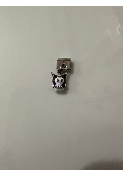 Kuromi Italyan Bileklik Charmı Sadece Char Gönderilir Siyah