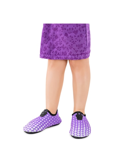 Kiko Kids Point Havuz Plaj Kız Çocuk Deniz Ayakkabısı 7514 Lila - Beyaz Lila - Beyaz