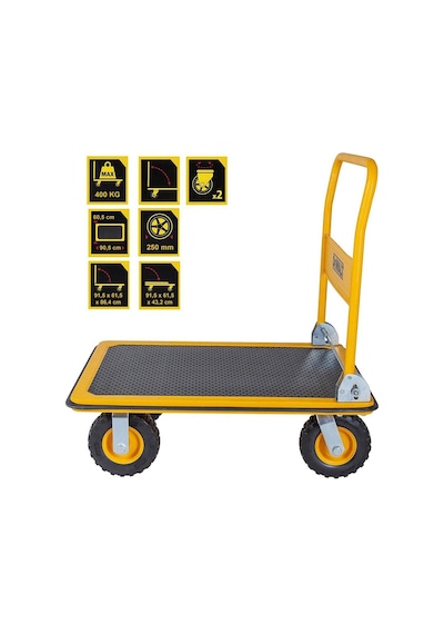 Dewalt Dwt504 400kg Profesyonel Paket Taşıma Arabası