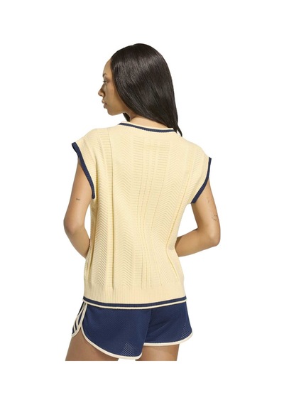 Kr7062-k Adidas Vest Kadın T-shirt Sarı Kr7062-k
