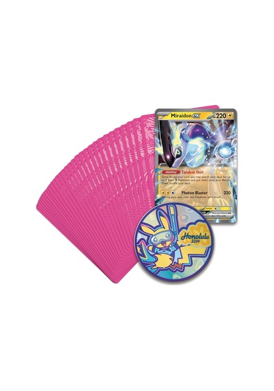 Pokemon Tcg 2024 World Championships Jesse Parker Destesi 60 Kart Pin Coin Playmat Seti Koleksiyonlu