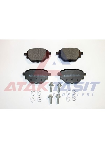 Peugeot 208 Iı - 2008 Iı 1.2 Puretech - 1.5 Bluehdi 2019 / Opel Corsa F 1.2 Sı Arka Fren Balatası
