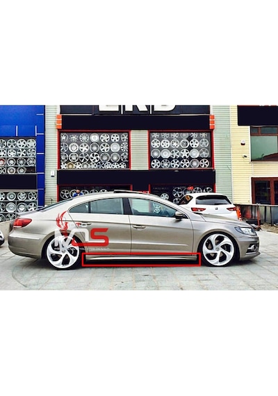 Vw Cc R Marşpiyel Uyumlu Sağ Sol Takım Fiberglass Boyasız