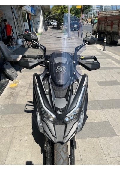 Zeus Motor 23 26 Kymco Dtx 250 Ön Cam Açık Füme 56cm Dtx250