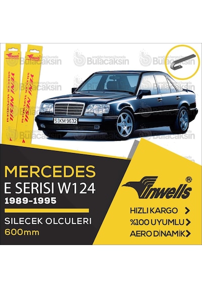 Mercedes E Serisi W124 Muz Silecek Takımı 1989-1995 İnwells