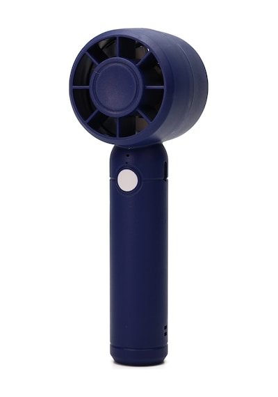 Turbo 3 Mod Şarjlı El Fanı 3 Kademe Seyahat Masaüstü Vantilatör Taşınabilir Mini Fan Mavi F130