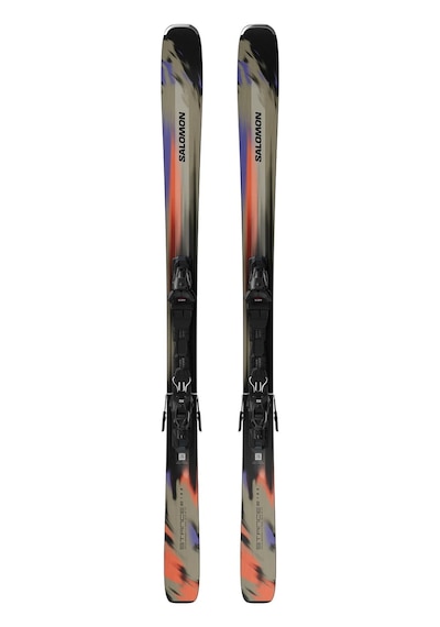 Salomon E Stance 80 Erkek Kayak + Bağlaması-l47825300 Çok Renkli