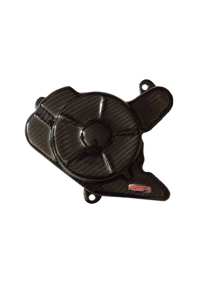 GP Kompozit  Bajaj Pulsar NS 200 2011-2024 Uyumlu Karbon Fiber Motor Koruma Kapağı Siyah