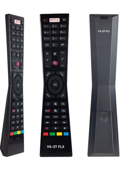 Jvc / Vestel Uyumlu / Seg / Regal Lcd / Led Tv Mor Tuşlu / Netflixli / Youtube / Yıldız Tuşlu Kumanda