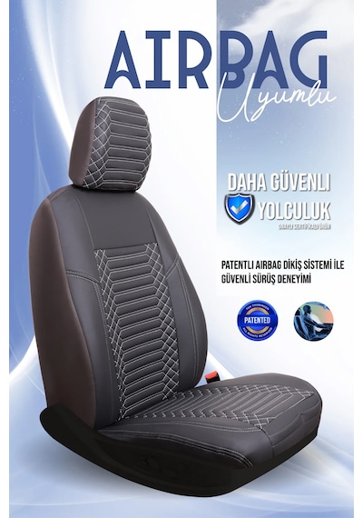 Kia Ceed Eski Lüx Full Deri Oto Koltuk Kılıfı Ön Arka Takım Exclusive Füme
