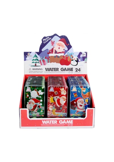 Noel Baba Temalı Retro Su Oyunu
