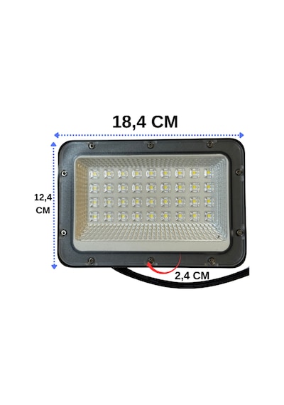 Ct-4658 50w 6500k Beyaz Işık Led Projektör 8 Adet
