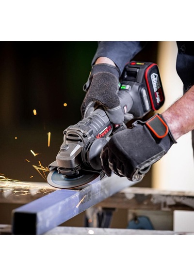 Kress KUH10.9 20V 125 MM Profesyonel Şarjlı Solo Avuç Taşlama Makinesi