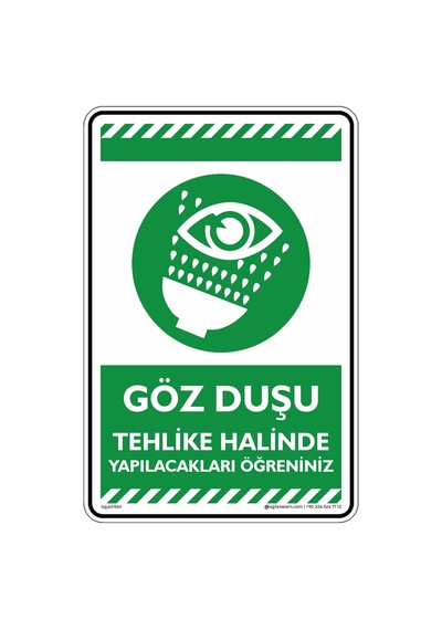 Göz Duşu Tehlike Anında Yapılacakları Öğreniniz