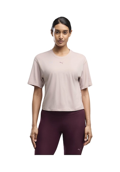 Puma Cloudspun Relaxed Kadın Pembe Antrenman T-shirt 52745749