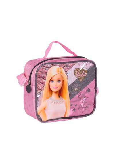 Barbie Beslenme Çantası Tek Bölmeli Pembe