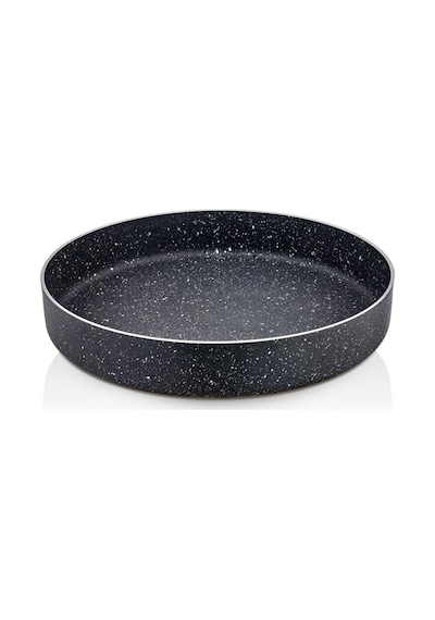 Eda Granit Fırıın Tepsisi - 28 Cm Granit Tepsi Gri